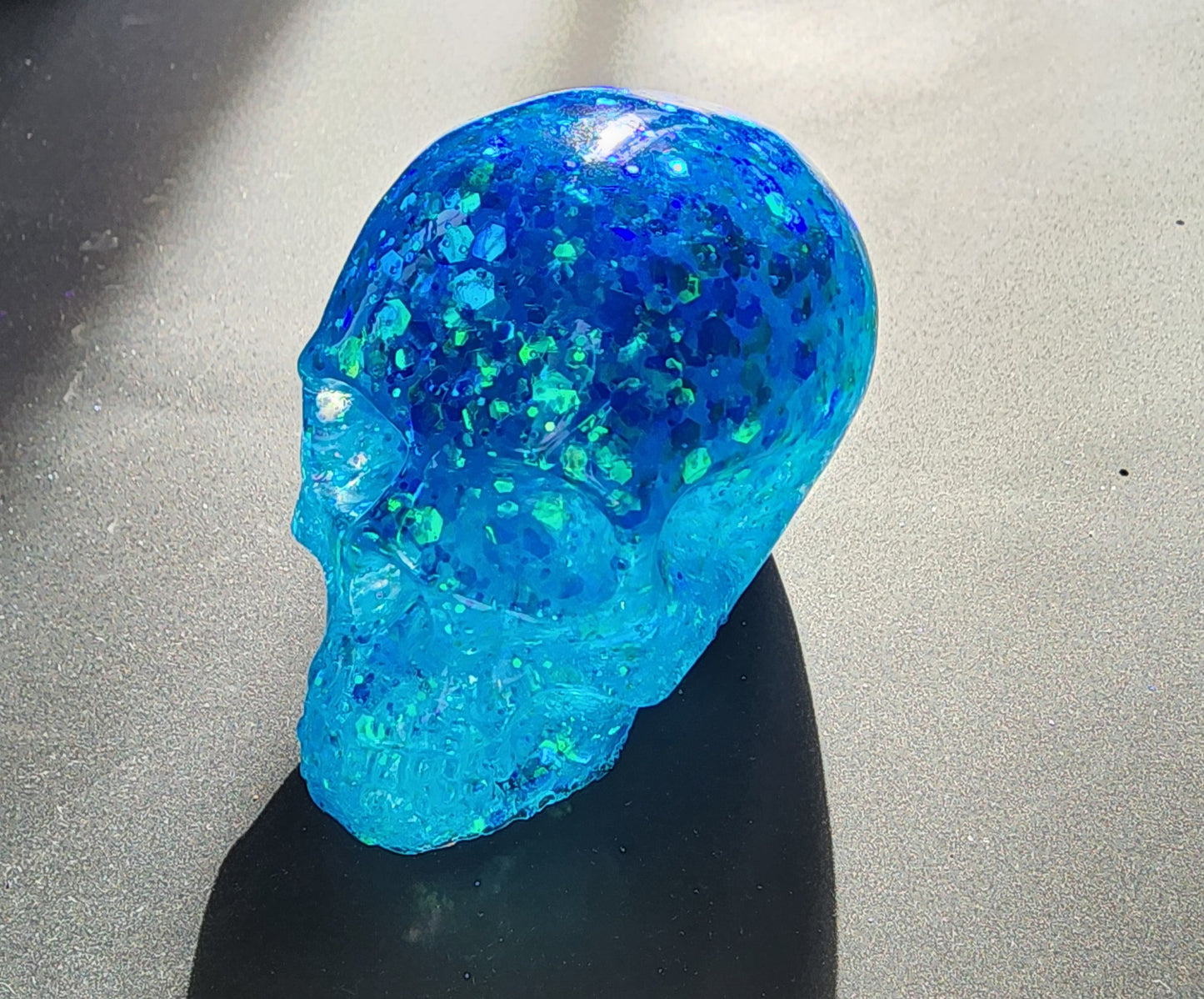 Blue Medium Skull