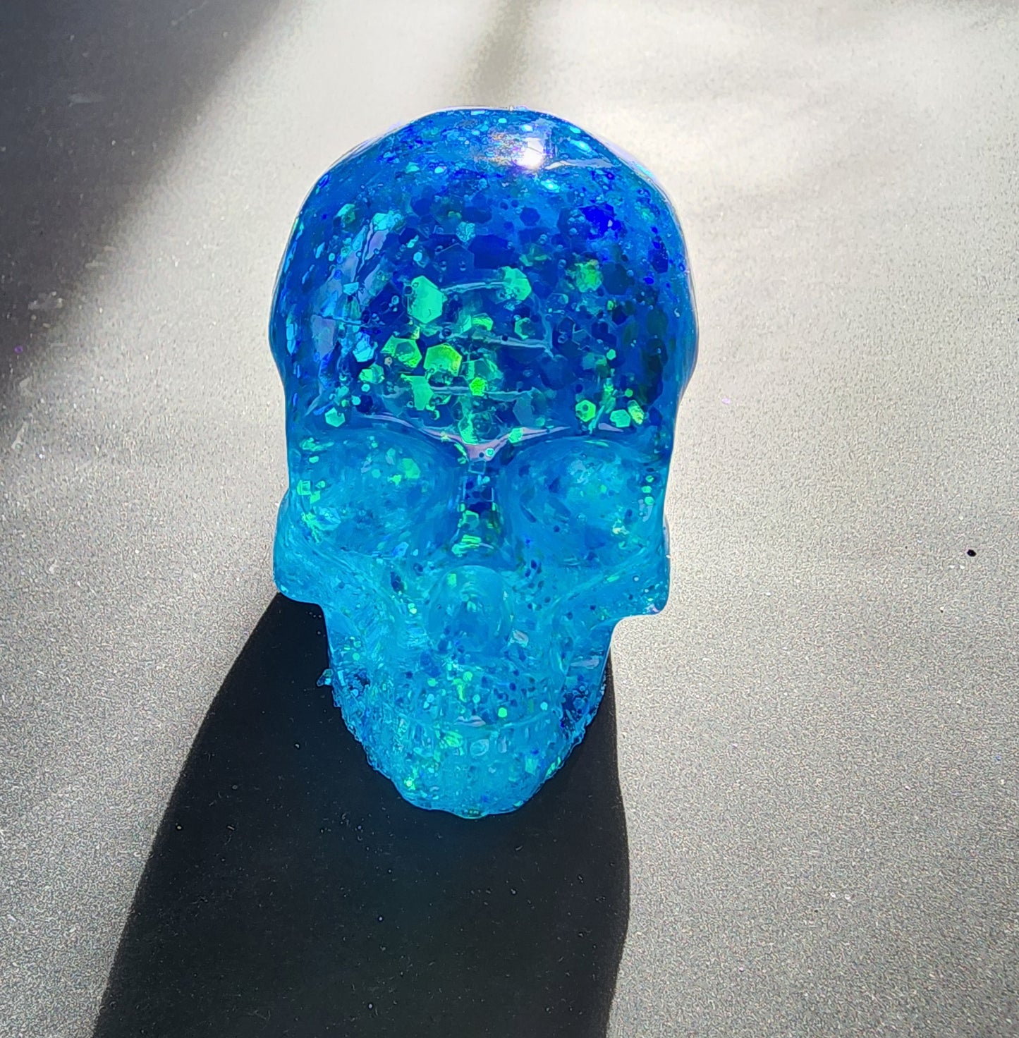 Blue Medium Skull