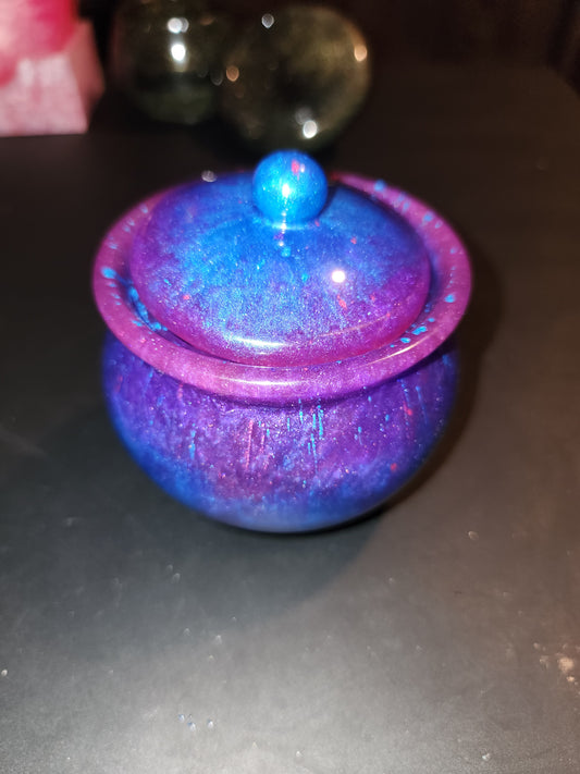Pink, Blue & Purple Jar