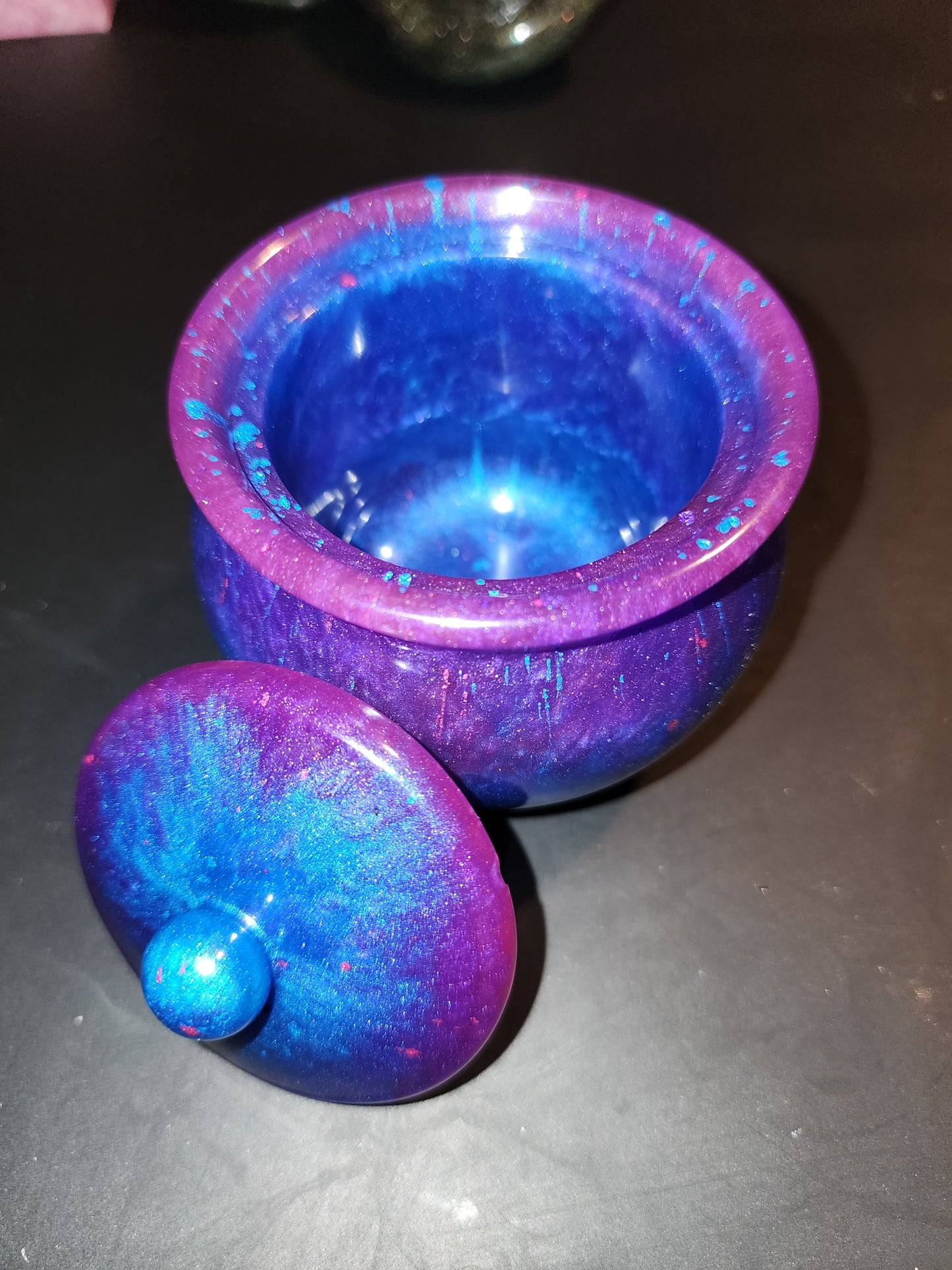 Pink, Blue & Purple Jar