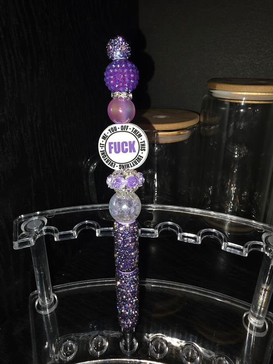 F*ck Rhinestone Pen