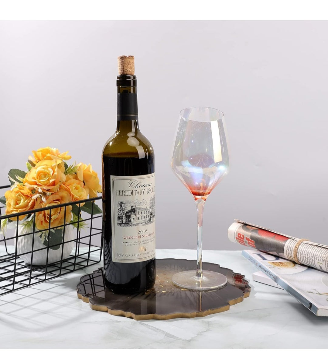 Large Resin Decorative Tray