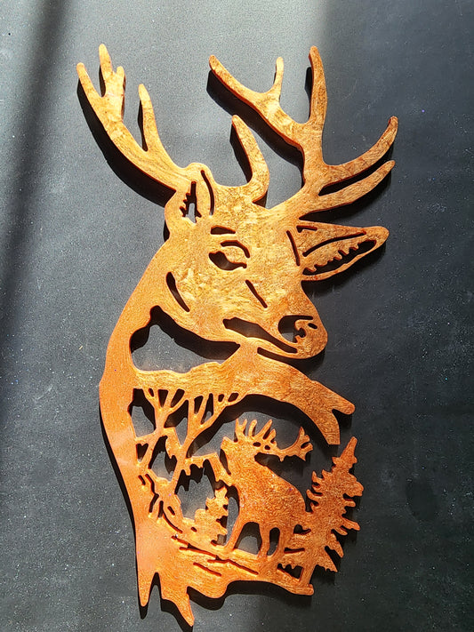 Bronze Deer