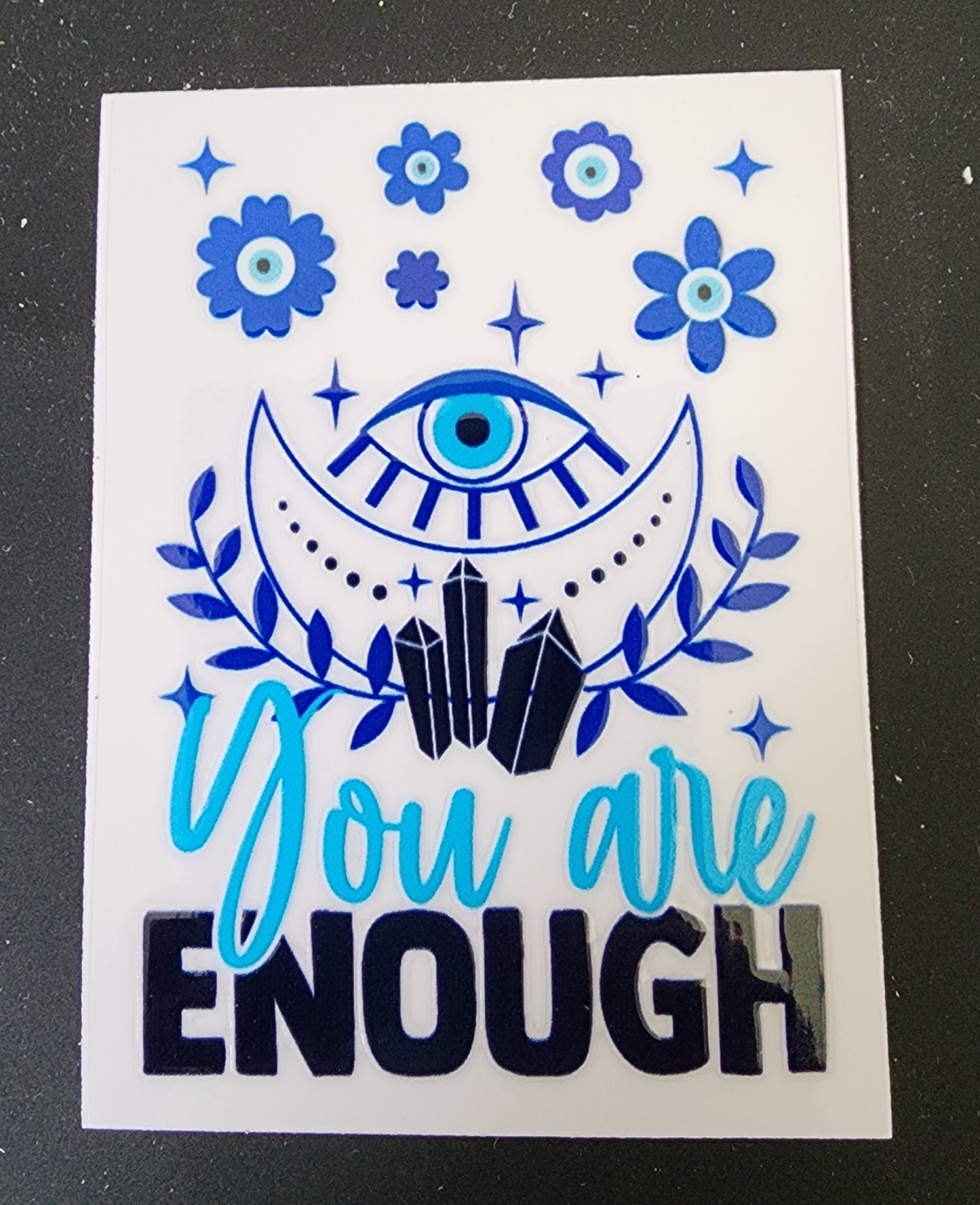 You Are Enough Blue