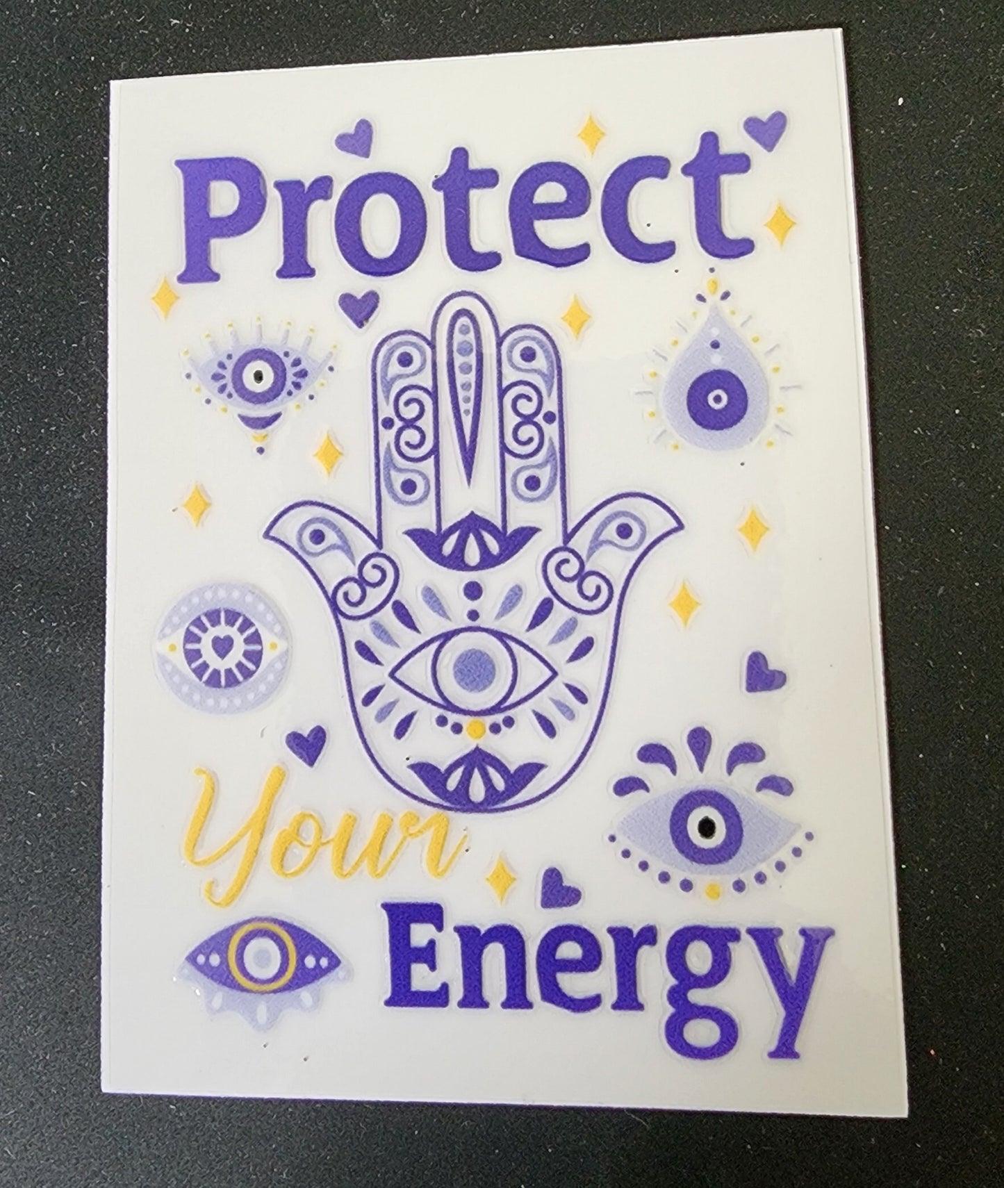 Protect Your Energy Purple